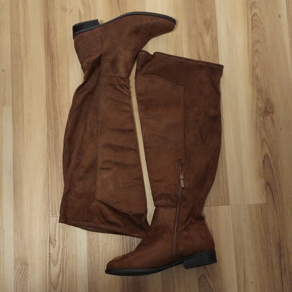 Knee high boots
